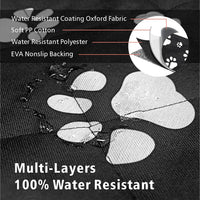 SUV Cargo Liner for Dogs - Trunk Cover for SUV with Bumper Flap Protector – Essentials for Dogs - Paw Print / Standard: 55" x 91" - image 3
