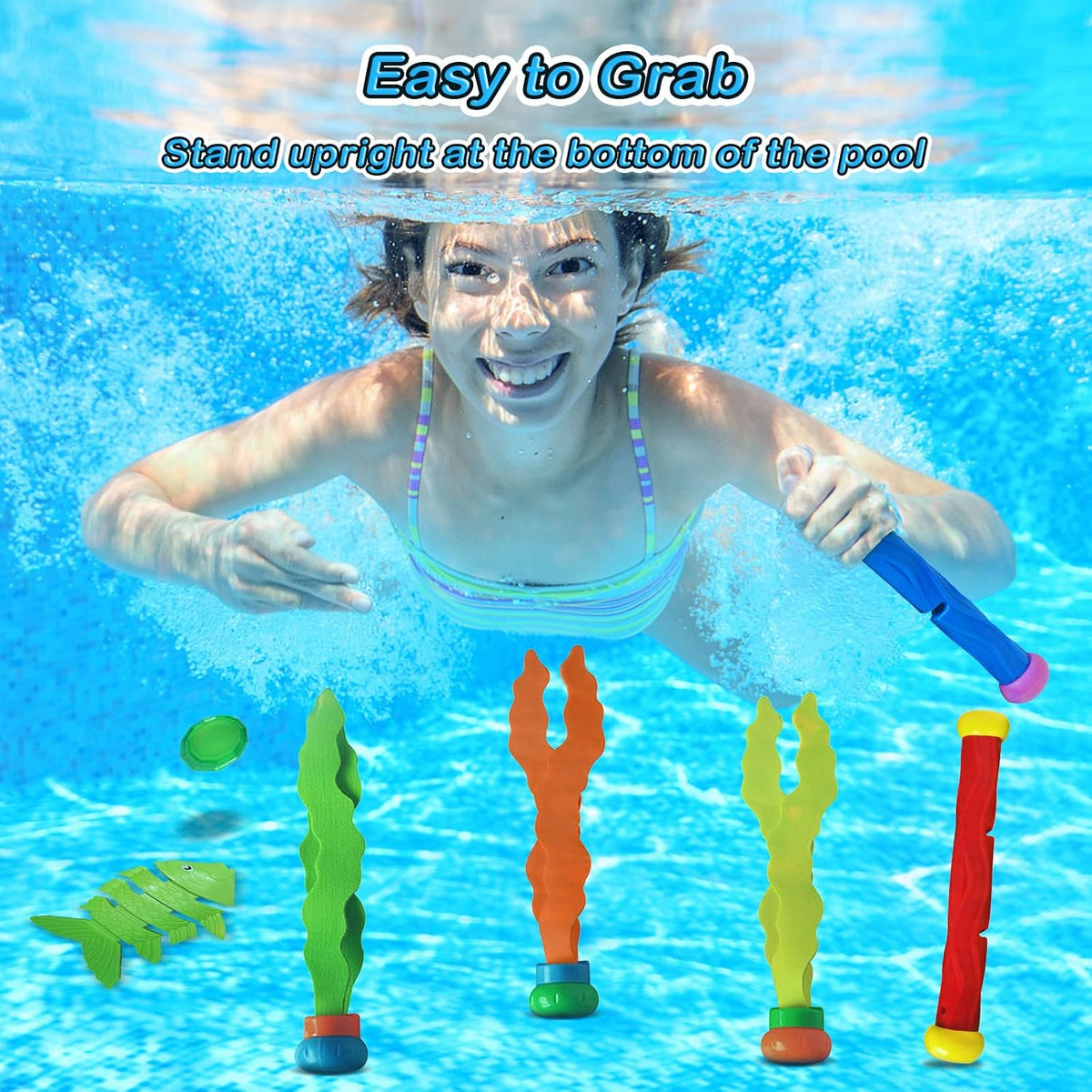 Jasonwell Pool Diving Toys Games - 31 PCS - image 3