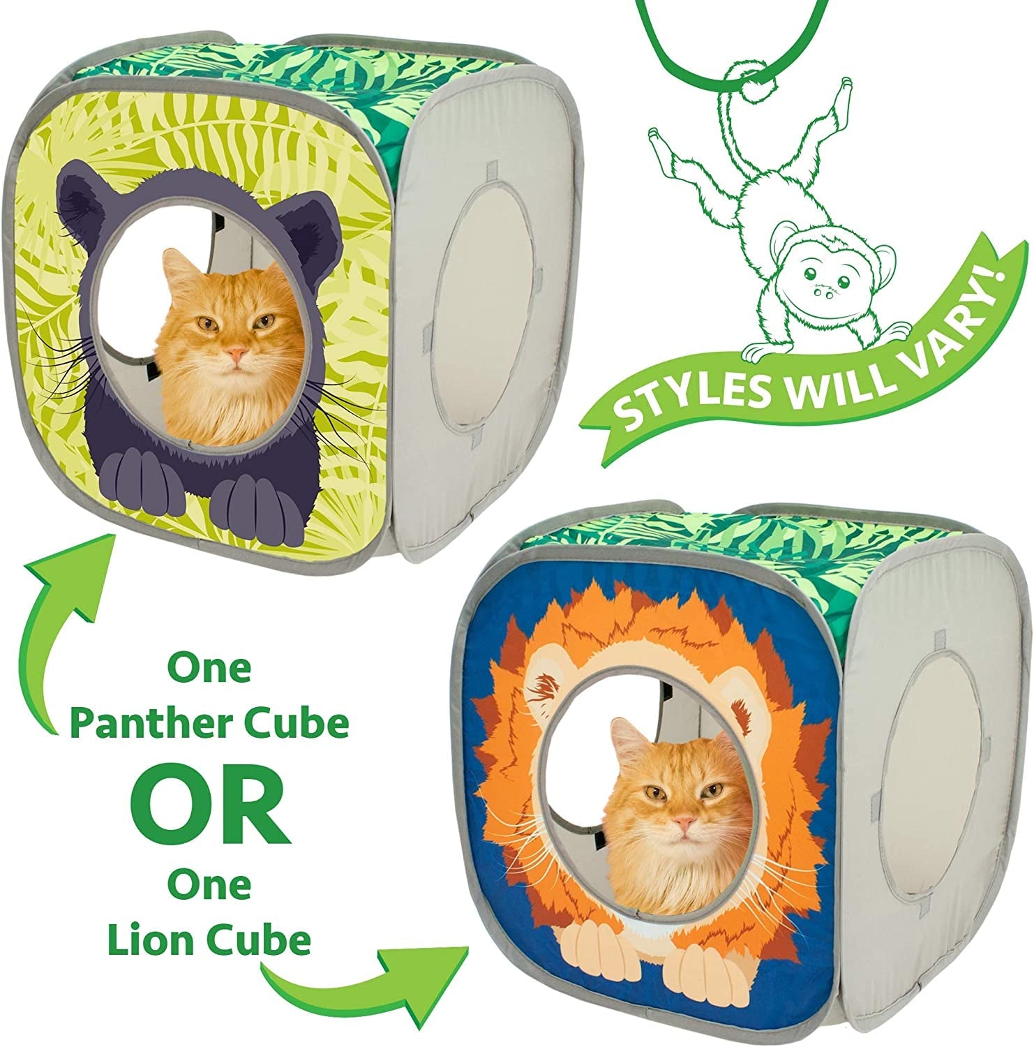 Collapsible Cat Cube - BIG FRENCHIES