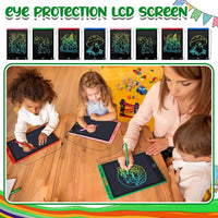 Tinlade 12 Pack LCD Writing Tablet for Kids - Pink, Green, Red, Blue / 10 Inch - image 3