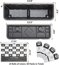40 Litter Box Liners with a Permanent Waste Receptacle Compatible - For Littermaid 1St/2nd Edition Litter Box - image 3