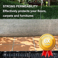 Dog Grass Pad with Tray, 35" X 23" Large Indoor/Outdoor Potty Training Pad, Durable Leak-Proof Tray and Reusable Puppy Grass Pads, Easy Clean Portable Pet Relief System for Small to Medium Dogs
