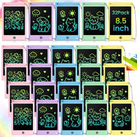 Zhehao LCD writing tablets for kids, 32 colorful 8.5 inch erasable doodle boards - view 7