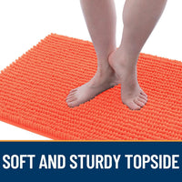OLANLY Dog Door Mat for Muddy Paws 30x20 - 59" X 20" / Coral - image 3