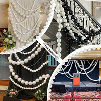 Pearl White Linking Balloons for Wedding Bride Shower Mermaid Party - Pearl White / 10 inch - image 4
