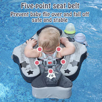 Mambobaby non-inflatable baby float with removable sun canopy and buoyant tail - view 13