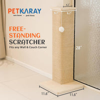 PETKARAY Couch Corner Cat Scratcher - Corner / Large - image 2