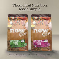 Now Fresh Grain-Free Senior Dry Cat Food with Turkey, Salmon & Duck, Premium Kibble Made with Real Meat & Fish, Chicken-Free Recipe, Supports Healthy Weight Management, 16 lb Bag