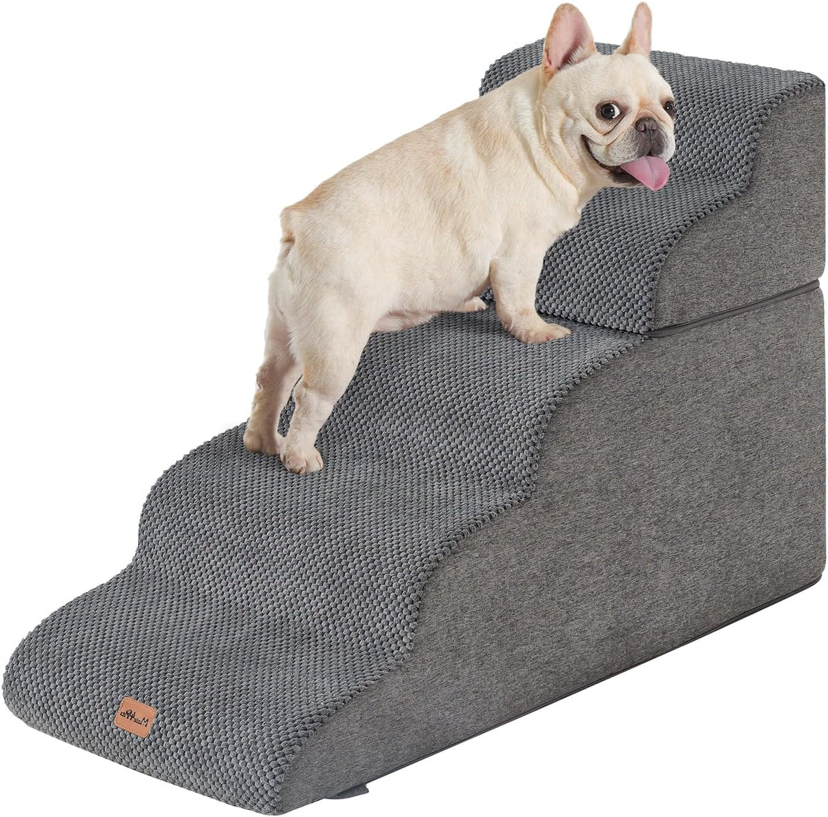 Made4Pets Dog Stairs Ramp for Small Dogs - Grey / 5.0 / 33"x15.7"x22.8"H
