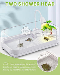 MoonOrange Small Turtle Tank Kit - L Kit-White Lamp - image 3