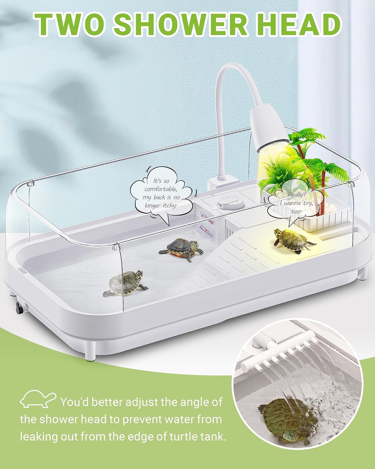 MoonOrange Small Turtle Tank Kit - L Kit-White Lamp - image 3