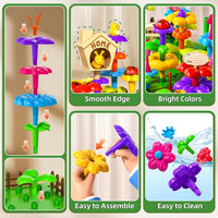 Garbo Star Girl Toys for 3 4 5 6 Year Old Girls Birthday Gift - 112PCS - image 4