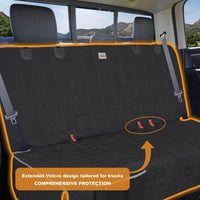 Dog Car Seat Cover for Back Seat - Truck-Gray / Truck Bench-61"W / 1 - image 4