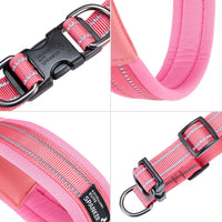 EXCELLENT ELITE SPANKER Reflective Step-in Dog Harness Vest Chest - Pink / XL-Chest 26-28" - image 2