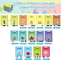 Talking Flash Cards,Kids Toddler Flash Cards with 240 Sight Words – Fun for Kids & Family - Pink - image 2
