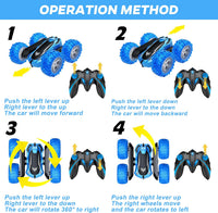 KKONES Remote Control Car - Blue - image 2