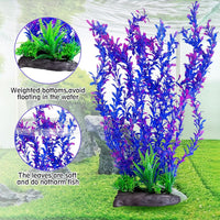 Aquarium Plastic Plants Extra Large Aquarium Plant 20.4-inch Tall - D / 20.4 in - image 3