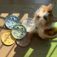 2 Pcs Cat Slow Feeder Bowl - Buttercream / 6.2'' - image 3