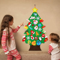 Felt Christmas Tree for Toddlers - Small-3FT-3D - image 2