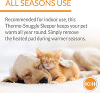 K&H Heated Dog Bed, Thermo-Snuggly Sleeper Indoor, Safety Listed - image 4