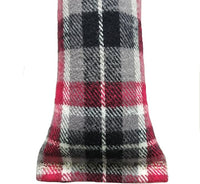 15" Catnip Cat Kicker Toys/Kitty Kick Sticks/Cat-Nip Kick Sticks (Red/Grey Flannel) (Kickers Filled with 1 oz Premium Canadian Catnip)