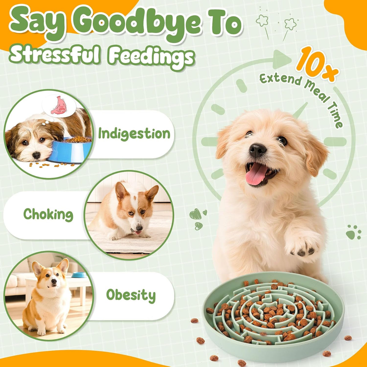 KIPRITII Dog Enrichment Toys with Lick Mat - image 3