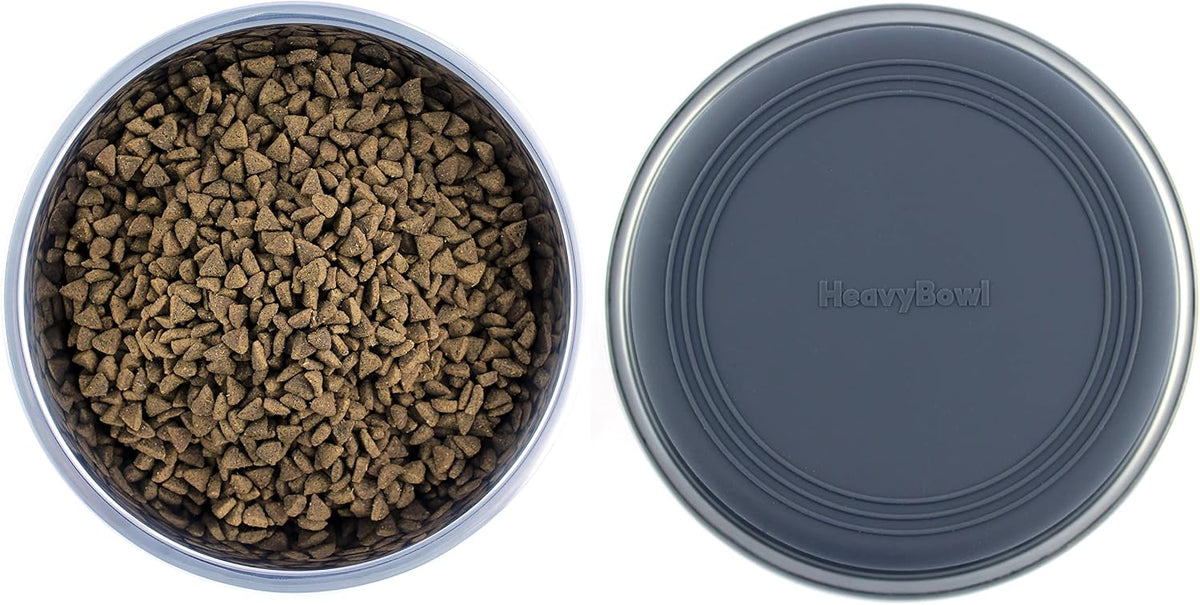2.5 lb Weighted Dog Bowl, No Slip, No Tip - image 4