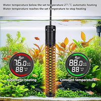 AQQA Aquarium Heater,Submersible Fish Tank Heater 59-93°F/15-34°C External Controller,Rapid Heating,Ultra-high Temperature Protection,Automatic Power-Off When Leaving Water (300W for 53-80 Gallon)