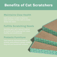 Kitty City XL 3-Pack Cat Scratcher Pads - Geometric / XL 3-Pack - image 3
