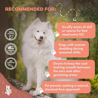 Mange Treatment for Dogs, Natural Dog Itching Skin Relief for Demodectic & Puppy Mange, Mites, Canine Scabies, Helps Dogs Skin Irritation, Hot Spots, Hair Loss, and Canine Dandruff, 800 Odorless Pills