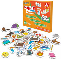 Kasfalci CVC Word Magnets for Toddlers 1-3 - Magic E