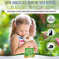 Small Pet Select Rose Paper Bedding, Odor Control - Natural Rose - image 2