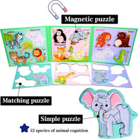 Magnetic Puzzles for Kids Ages 3-5 - Animal - image 3