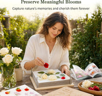 Aboofx Wooden Flower Pressing Kit - 11" x 11" 10 Layers - image 3