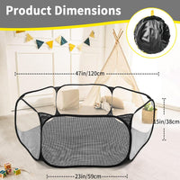 STARBOLO Gray Kids Ball Pit - Black - image 4