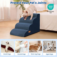 Dog Stairs for Small Dogs & Cats - Blue / 4 - image 4