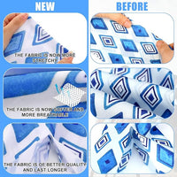 6 Pcs Horse Tail Bag Breathable Guard 22" Slip on Horse Care Tail Wrap 2 Strand Closure Straps Grooming Supplies to Keep from Dirt Breakage Rubbing 6 Designs(Aesthetic Style)