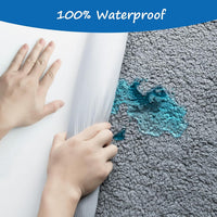 Waterproof Dog Bed Covers Replacement Washable 41 x 29 inch – Essentials for Dogs - Grey / 29 x 41 x 6inch - image 2