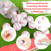 Hxezoc 20 mini baseball stress balls made of soft foam - view 23