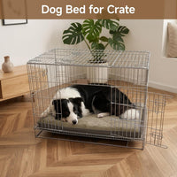 Waterproof Dog Crate Bed Pad - Brown / 23"W x 17"L x 3"H - image 2