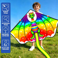 Kite for Kids Ages 4-8-12 & Adults - 2Pcs Dinosaur Kites - image 2