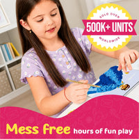 Jackinthebox Poke Art Magical Flower Pressing Craft Kit for Girls - Princess - image 3