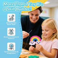 Cymbana Kids Sewing Kit, DIY Felt Plush Animals Unicorn Sewing Kit for Kids – Fun for Kids & Family - Unicorn - image 4