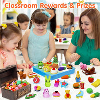 120 Pcs Animal Pencil Erasers, Desk Pets for Treasure Box - 90 - image 2