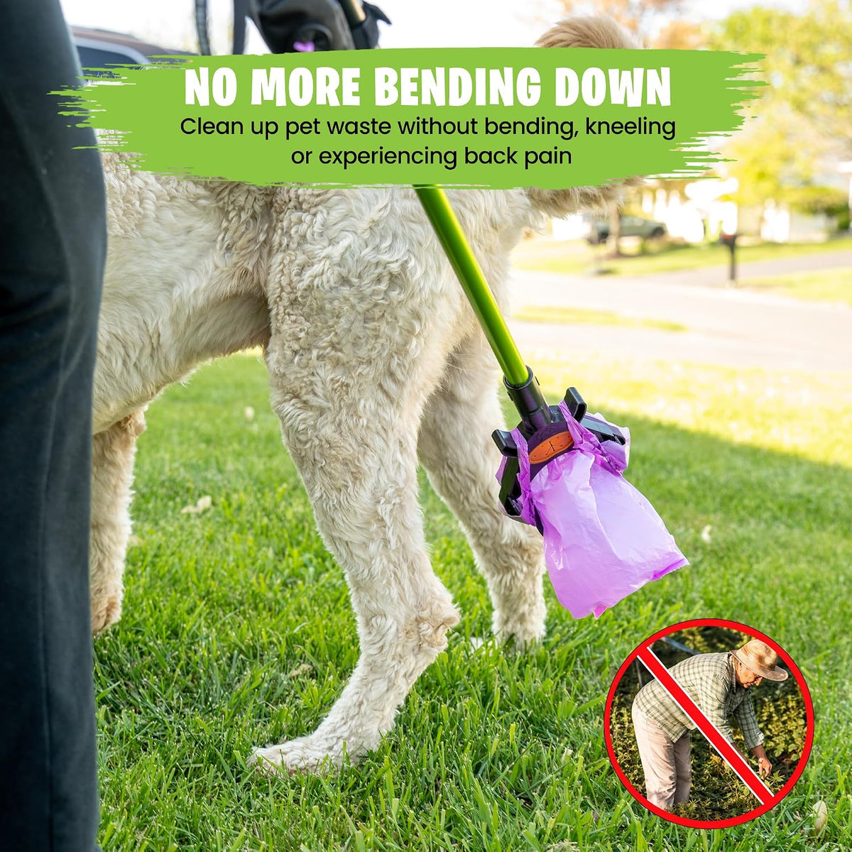 Catch-N-Go Dog Poop Catcher & Pooper Scooper for Walks - image 2