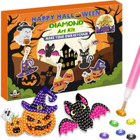 Labeol Diamond Art Kits for kids 5D Diamond Creat Your Own GEM - halloween