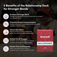 BestSelf Intimacy Deck, 170 Conversation Cards for Couples - Relationship Deck - image 2