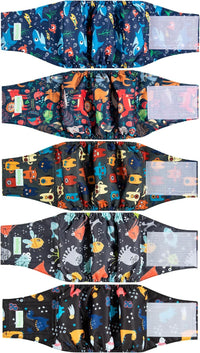 wegreeco Small Dog Diapers Male - Pixiesprite / Small / 5