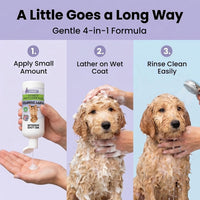Puppy Shampoo and Conditioner, Tearless Puppy Wash - Lavender - image 4
