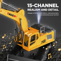 KIDMARKT 21" Large RC Excavator Toy - Large Excavator - image 3